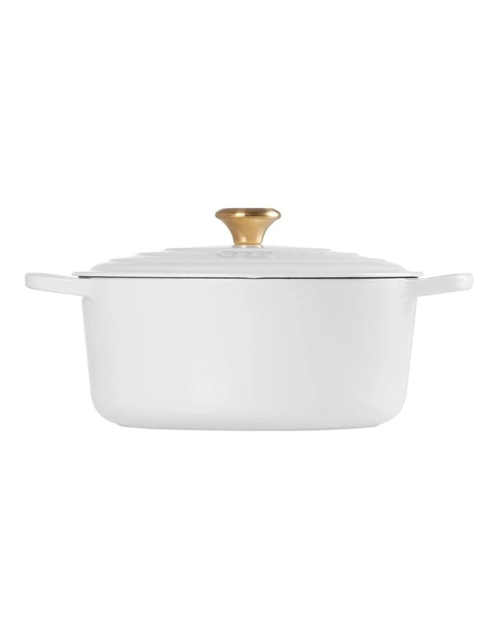 Signature 28cm / 6.7L Round Casserole White image 4