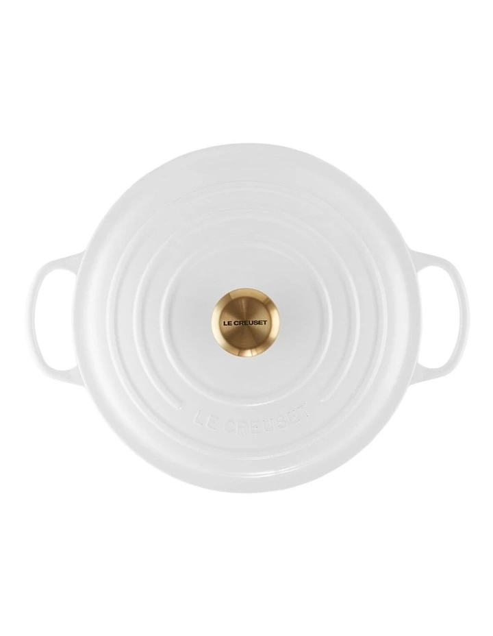 Signature 28cm / 6.7L Round Casserole White image 6