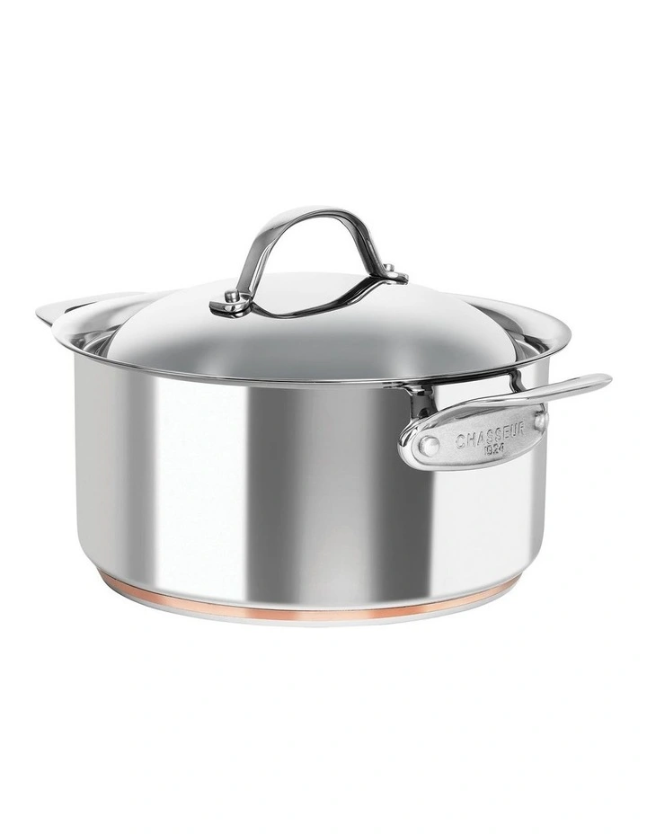 Le Cuivre Casserole with Lid 24cm/5.2L image 1