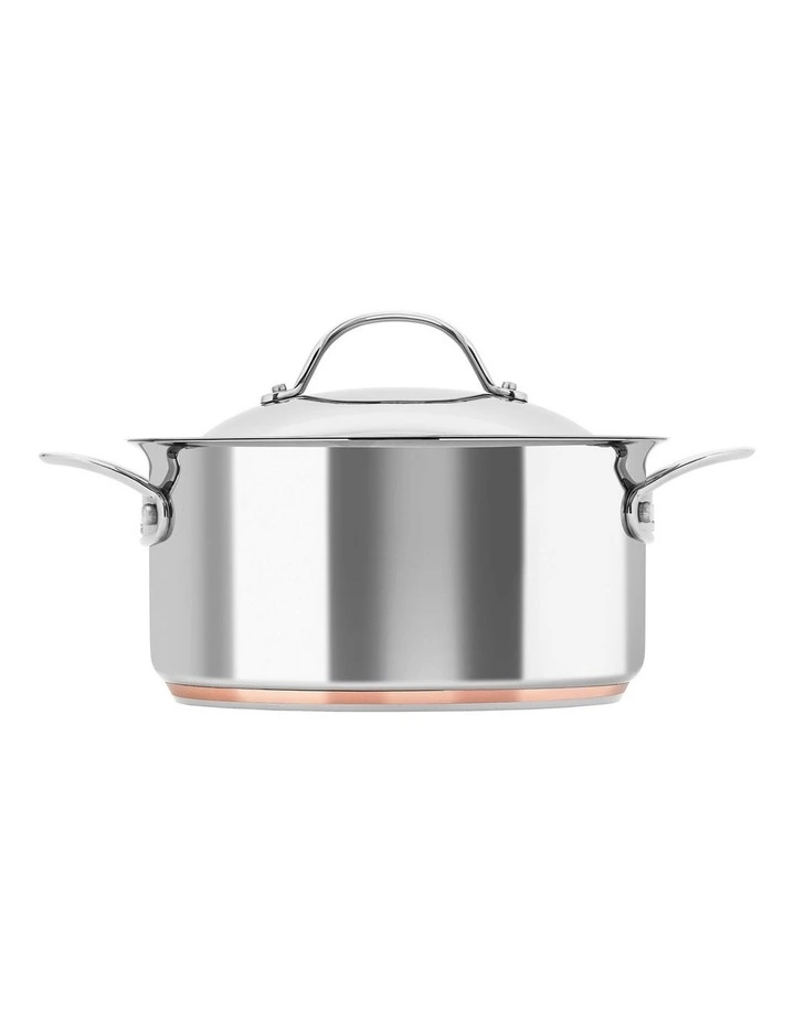 Le Cuivre Casserole with Lid 24cm/5.2L image 2