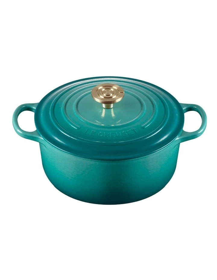 Signature Round Casserole 24cm Bleu Riviera image 3