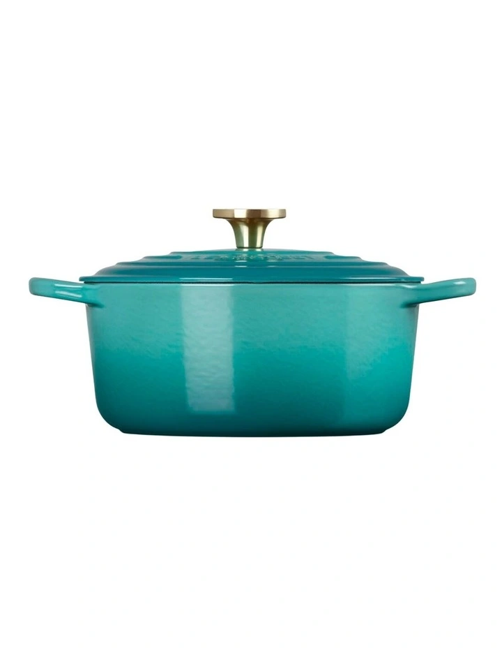Signature Round Casserole 24cm Bleu Riviera image 4