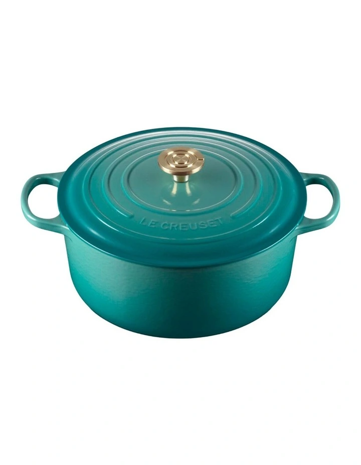 Signature Round Casserole 28cm Bleu Riviera image 3