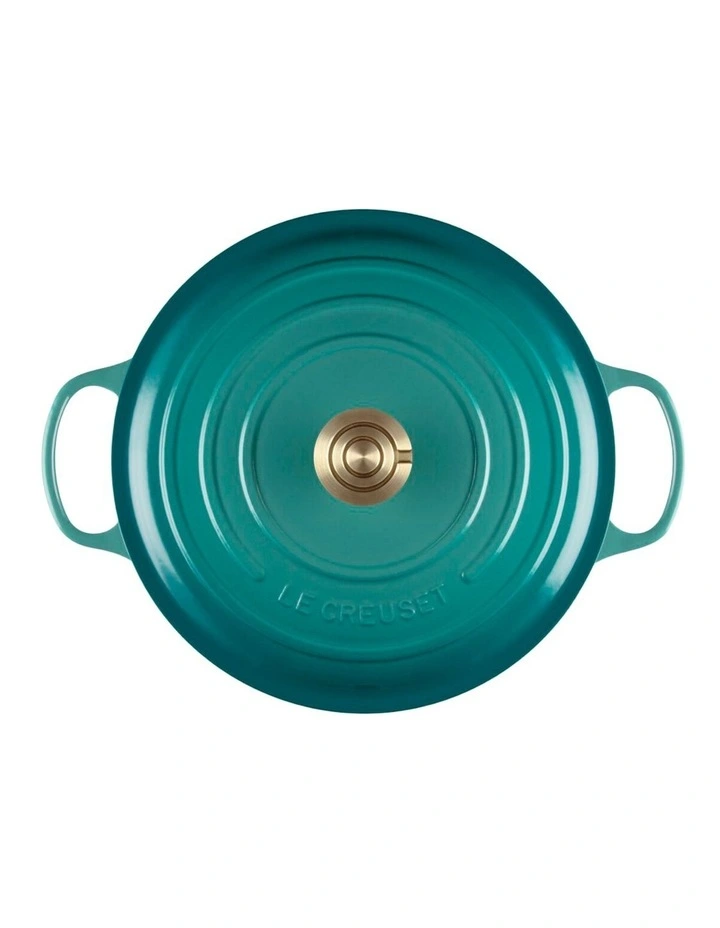 Signature Round Casserole 28cm Bleu Riviera image 6