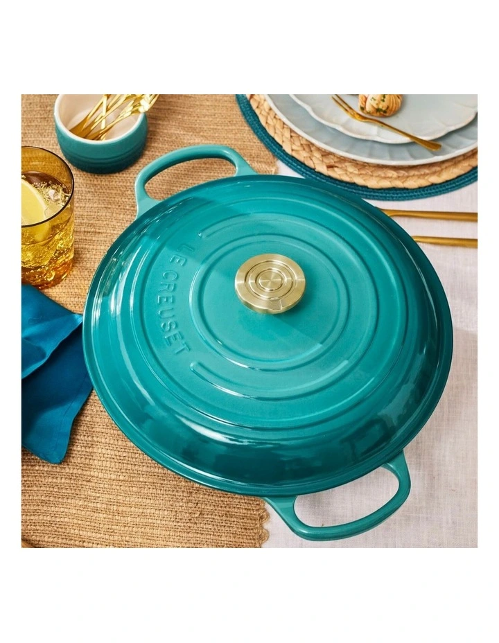Signature Shallow Casserole 30cm Bleu Riviera image 2