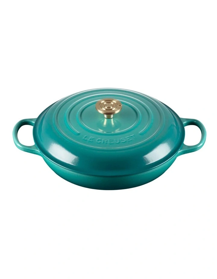 Signature Shallow Casserole 30cm Bleu Riviera image 3