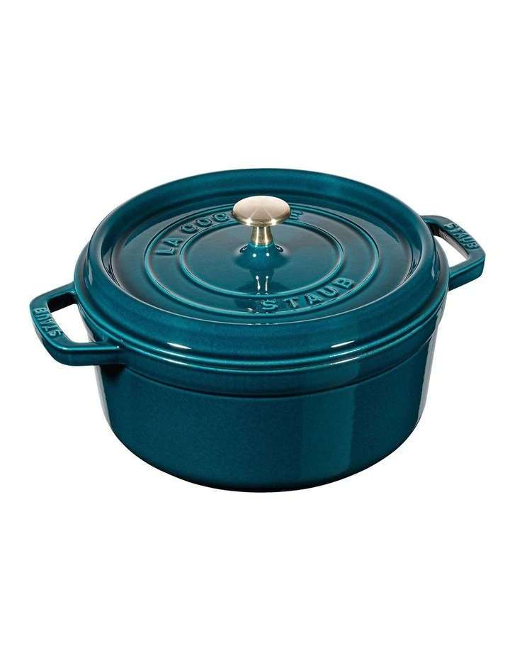 Round Cocotte 24cm/3.8L in Sea Blue image 1