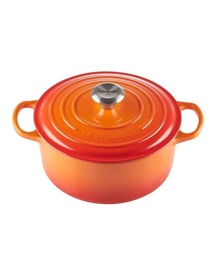 Signature Round Casserole 24cm/4.2Lt in Volcanic image 1