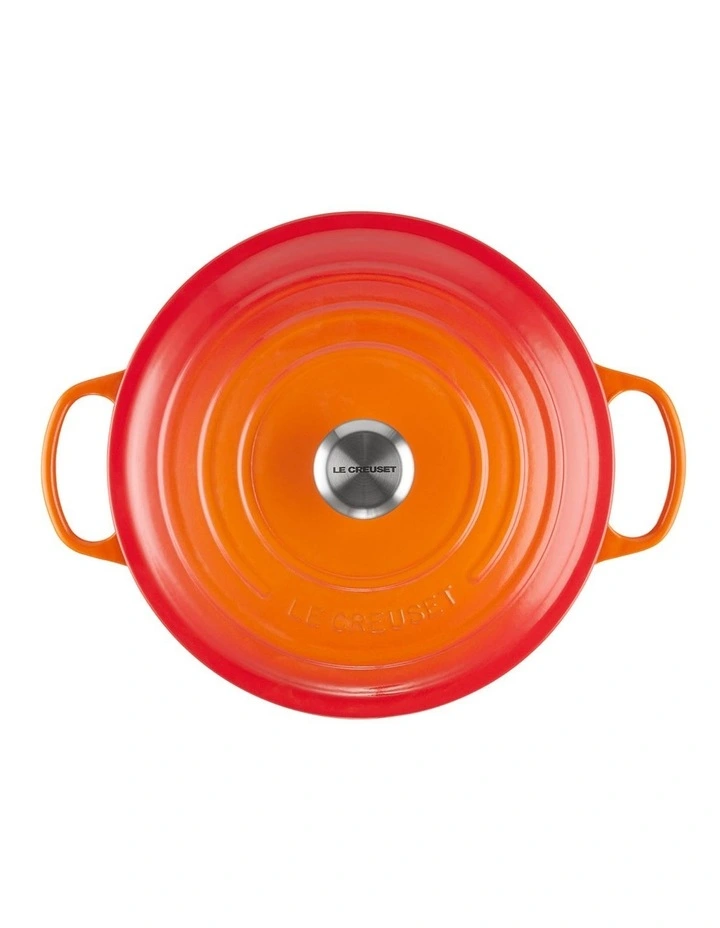 Signature Round Casserole 28cm/6.7Lt in Volcanic image 3