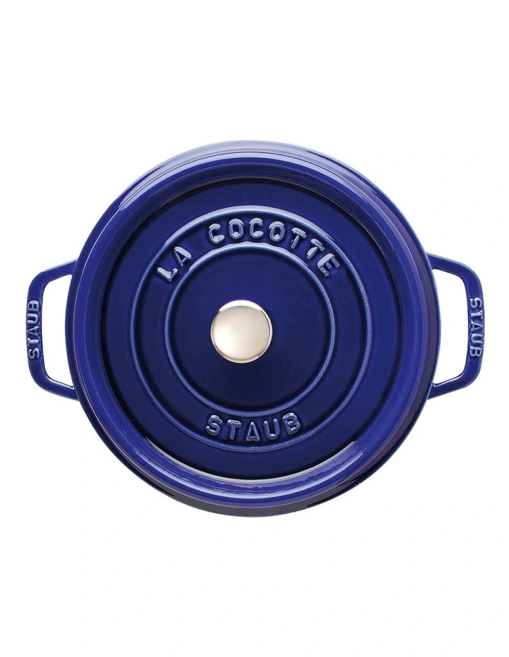 Round Cocotte 28cm in Dark Blue image 2