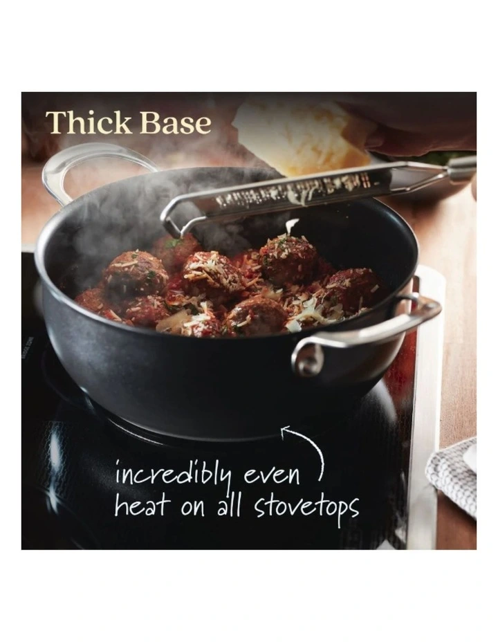 X Hybrid Nonstick Induction Covered Casserole 24cm/3.8L image 3