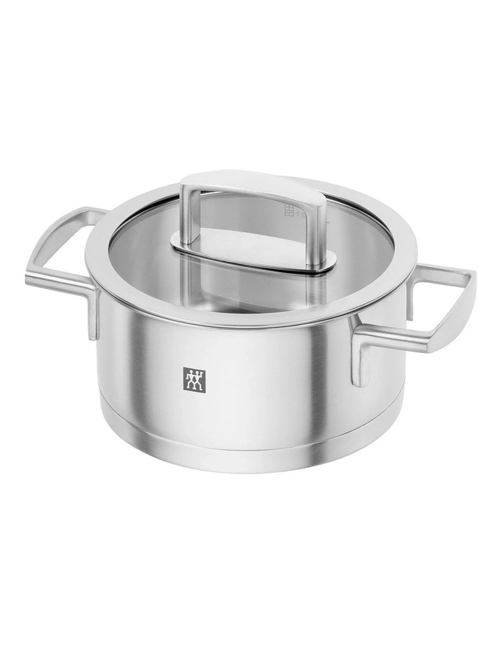 Vitality Stew Pot 16cm in Silver image 1