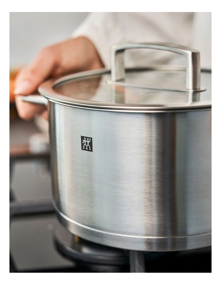 Vitality Stew Pot 16cm in Silver image 2