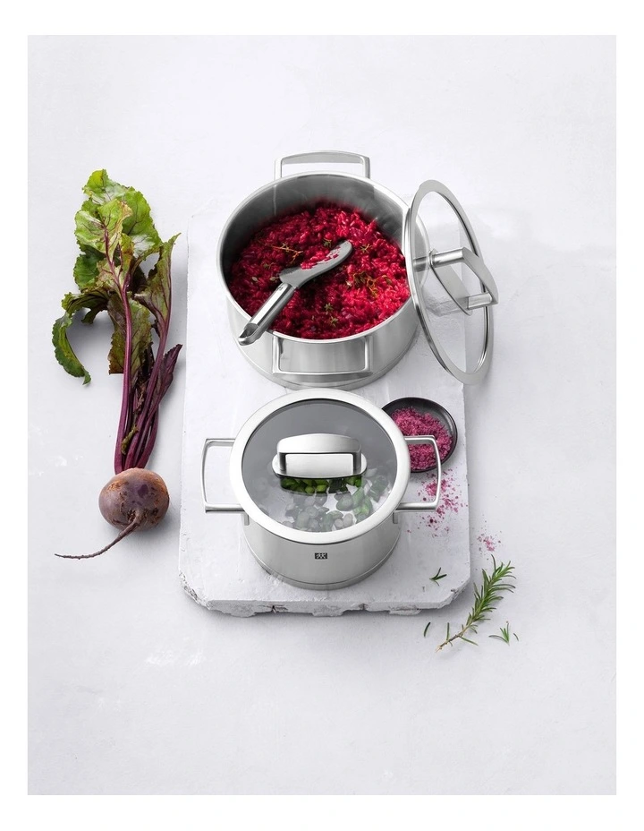 Vitality Stew Pot 16cm in Silver image 3