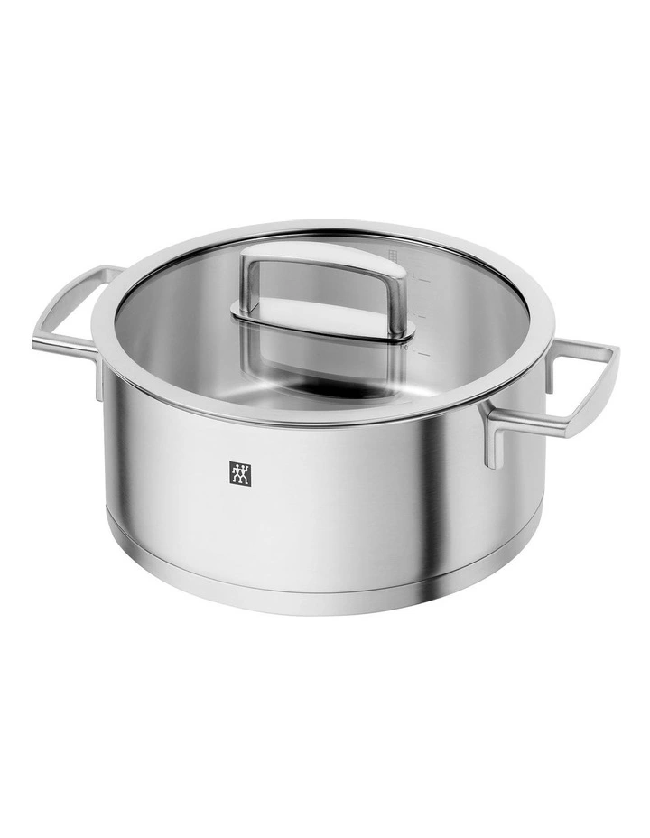 Vitality Stew Pot 24cm in Silver image 1