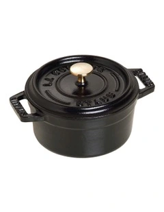 Round Cocotte 18cm/1.7L in Black