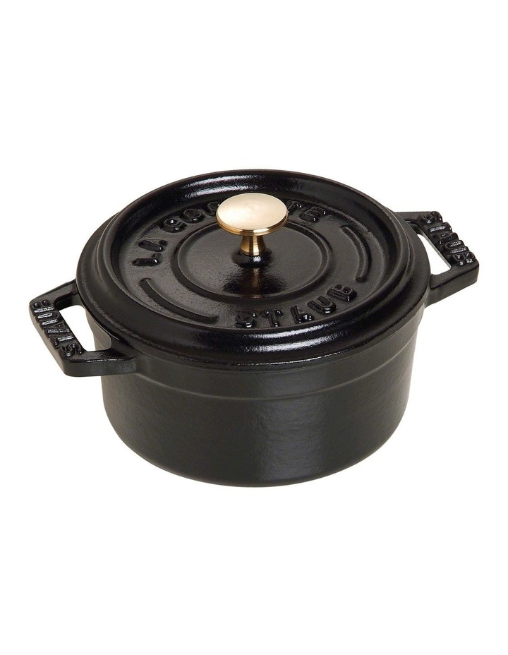 Staub Round Cocotte 18cm/1.7L in Black | MYER