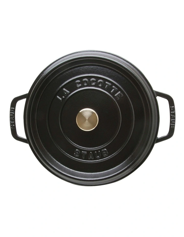 Round Cocotte 18cm/1.7L  in Black image 6