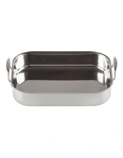 Classic 3-Ply Stainless Steel Rectangular Roaster 35cm