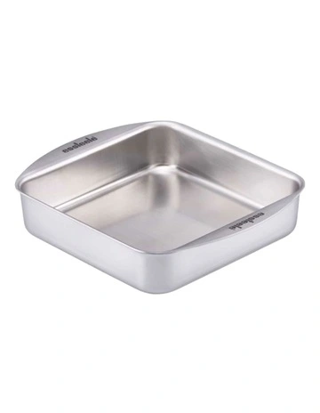 Stainless Steel Clad Square Roast Pan 20x20x5cm