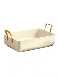 Roaster 35x25.7cm in Cream