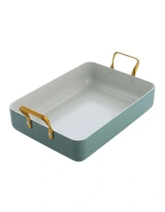 Roaster 35x25.7cm Smokey Blue PFAS-free