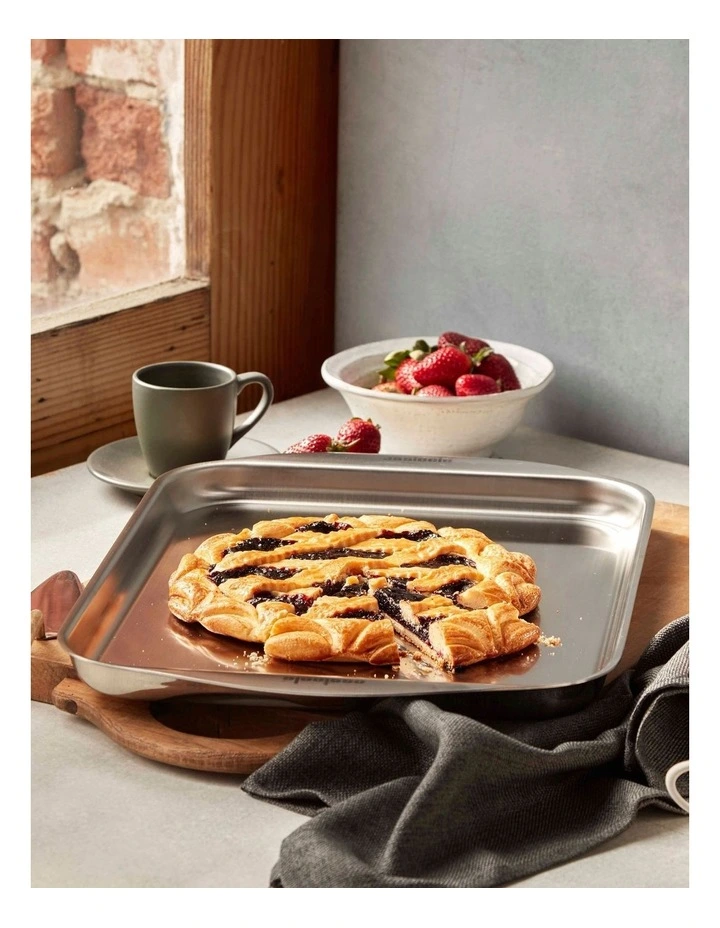 Clad Ovenware Stainless Steel Baking Sheet 30cm x 38cm x 2.5cm image 2
