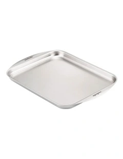 Clad Ovenware Stainless Steel Baking Sheet 23cm x 32cm x 2.5cm