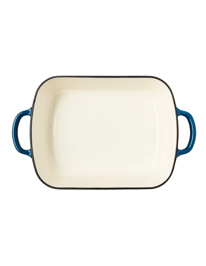 Cast Iron Roaster 34x26cm/5L in Midnight Blue image 5
