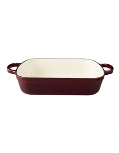 Cast Iron Roaster 34x26cm/5L in Merlot