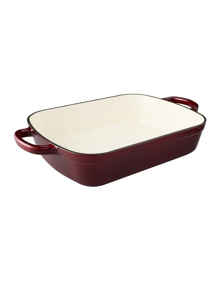 Cast Iron Roaster 34x26cm/5L in Merlot image 2