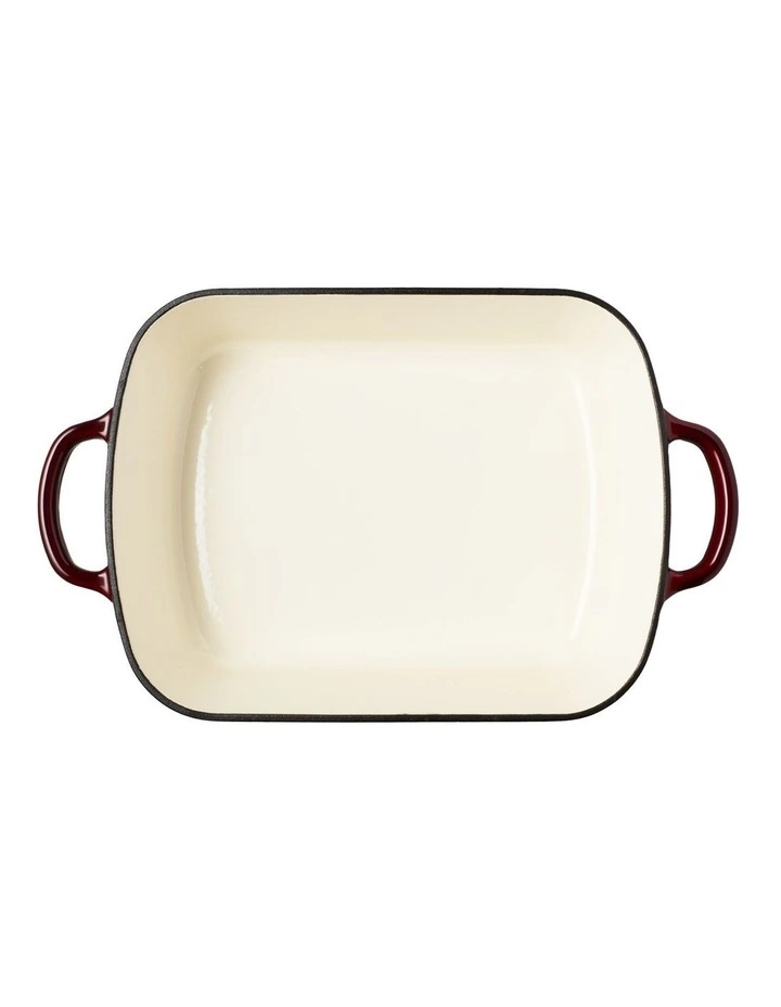 Cast Iron Roaster 34x26cm/5L in Merlot image 5
