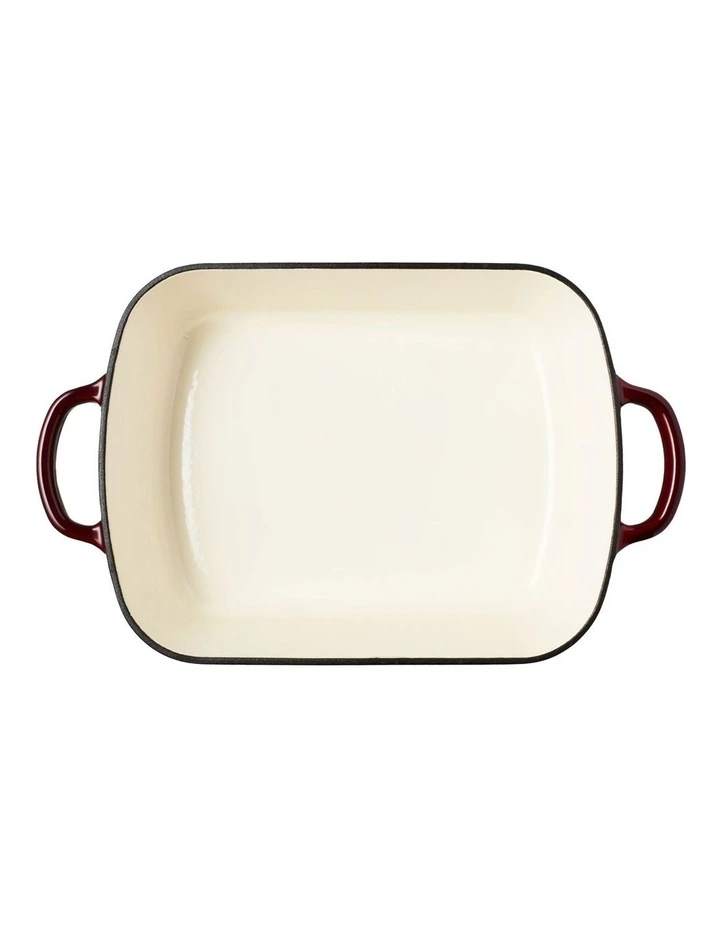 Cast Iron Roaster 34x26cm/5L in Merlot image 5