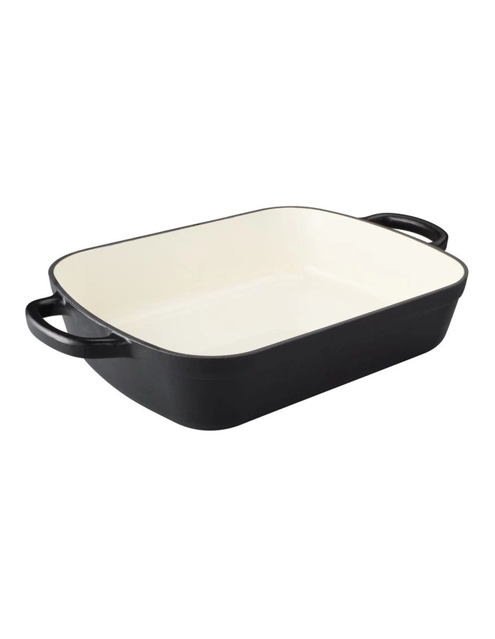 Cast Iron Roaster 5L in Black image 2