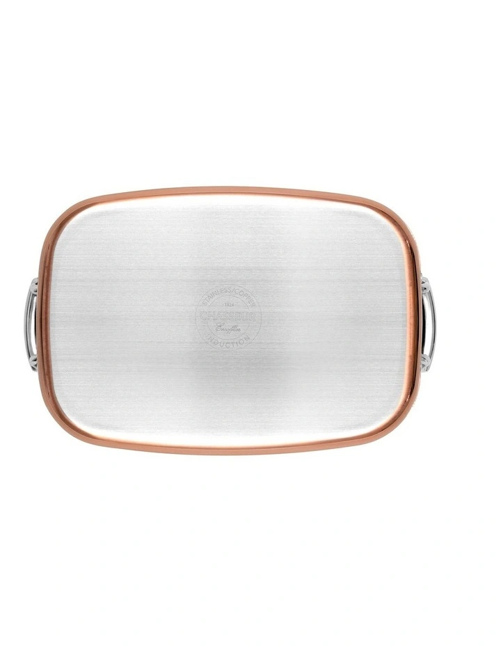 Escoffier Induction Roasting Pan with Rack 35x26cm image 2
