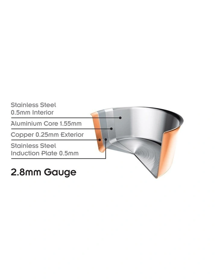 Escoffier Induction Roasting Pan with Rack 35x26cm image 3