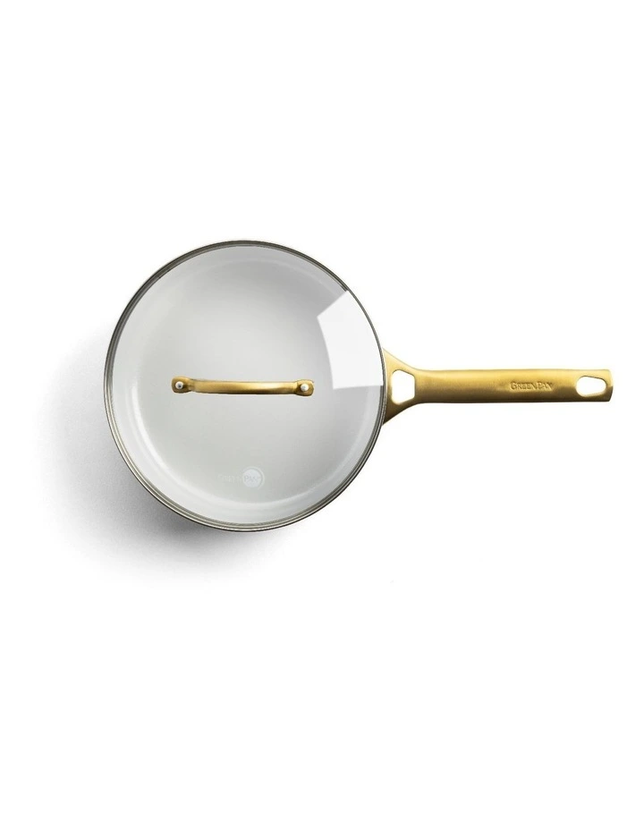 Padova Saucepan with lid 18cm/2L PFAS-free ceramic non-stick in Dark Blue image 3