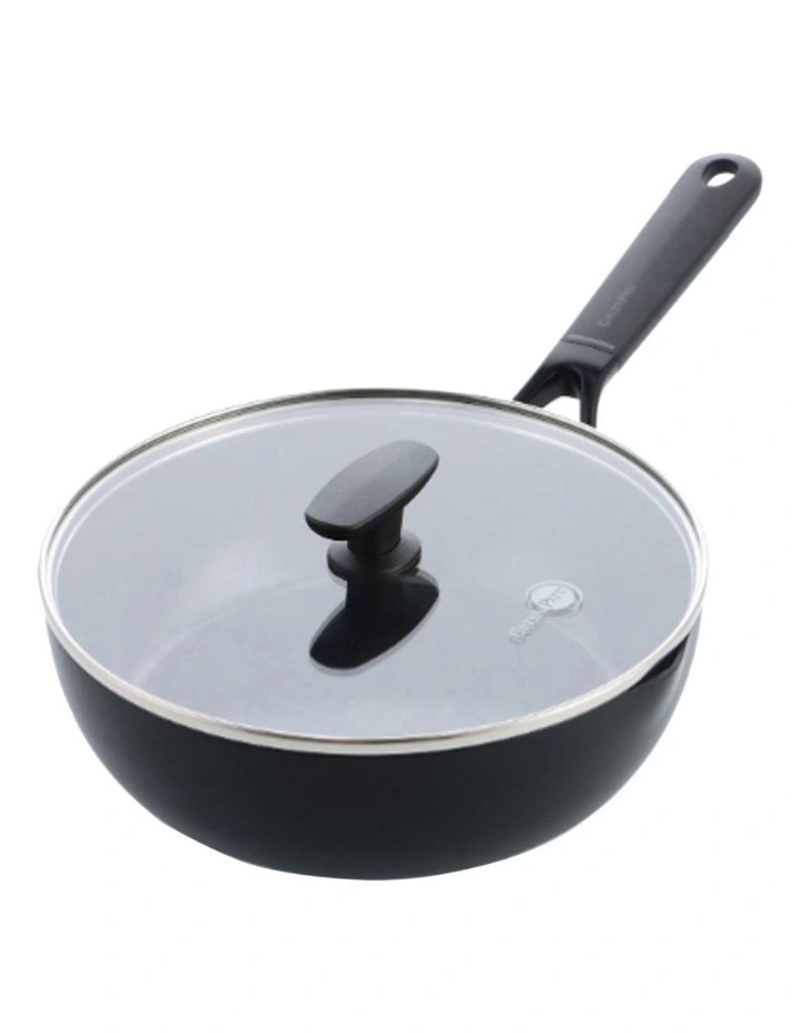 Smartshape All-in-one pot 24cm/ 2.9L with 2 pouring spouts PFAS-free ceramic non-stick image 1