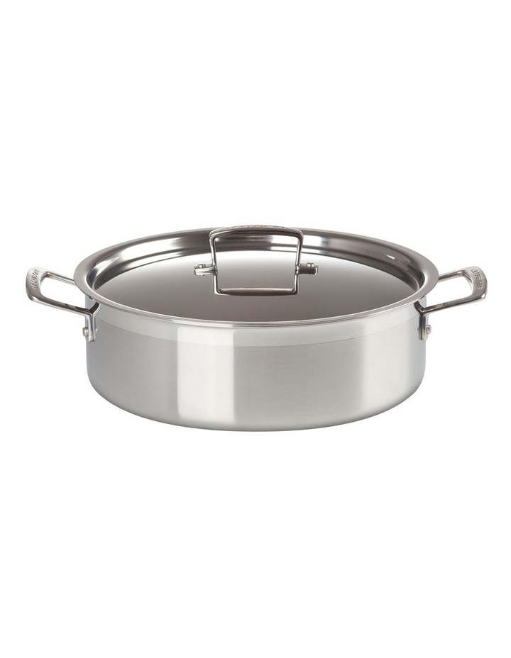 Classic 3-Ply Sauteuse 28cm in Stainless Steel