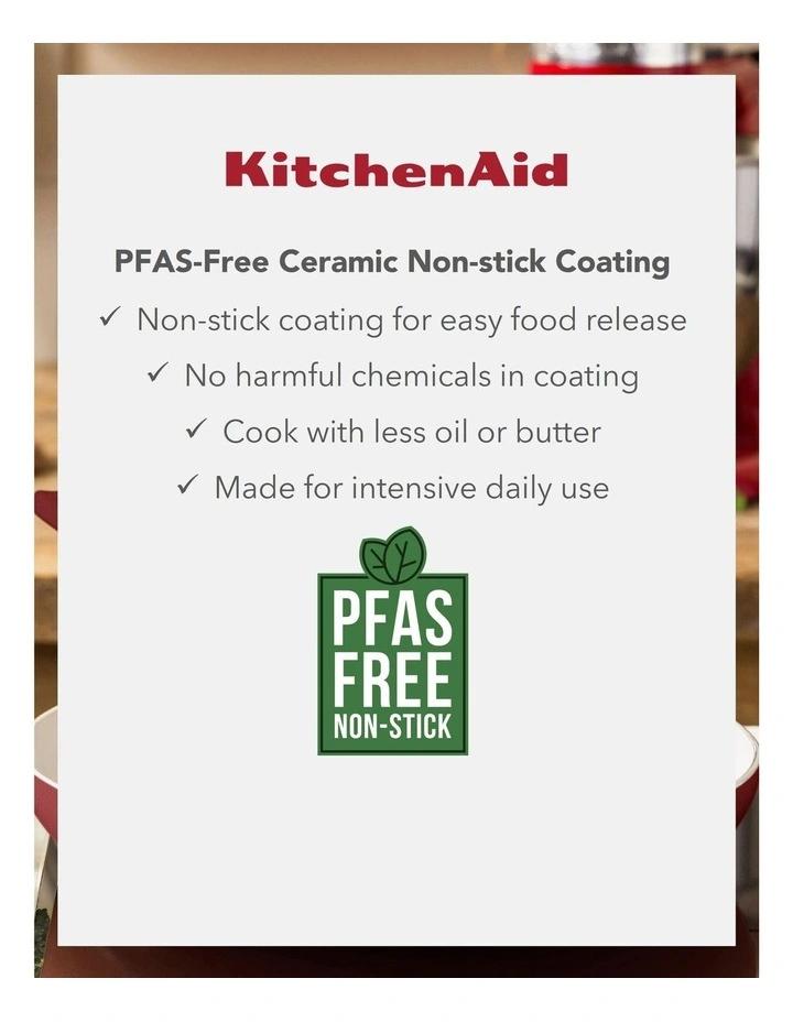 KitchenAid Aluminium Covered Casserole 24cm / 4.91L Pistacho image 6