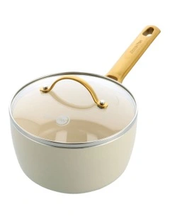Padova Saucepan 2.01L 18cm in Cream