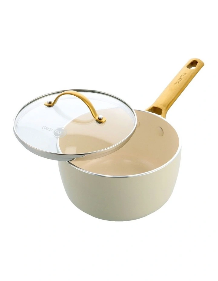 Padova Saucepan 18cm/2.01L Cream PFAS-free ceramic non-stick image 3