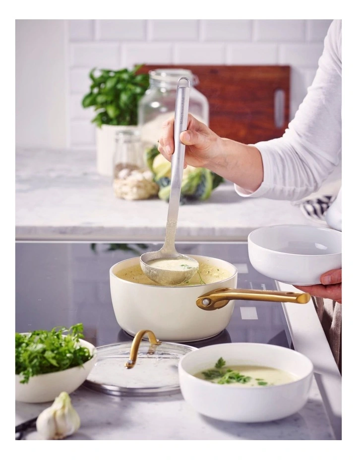 Padova Saucepan 18cm/2.01L Cream PFAS-free ceramic non-stick image 4