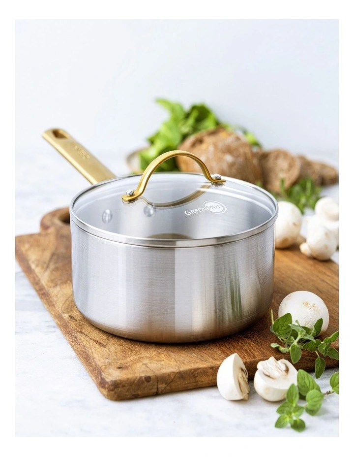 Padova Reserve Saucepan 20cm/2.86L PFAS-free in Silver image 2