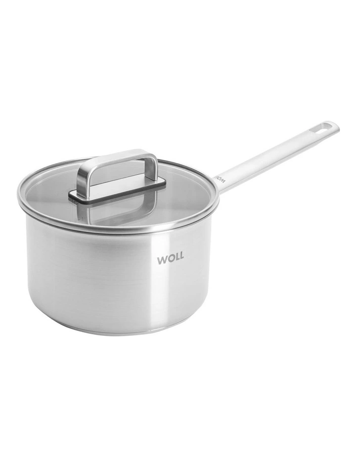 Saucepan with Lid Gift Boxed 18cm/2.6L in Stainless Steel image 1