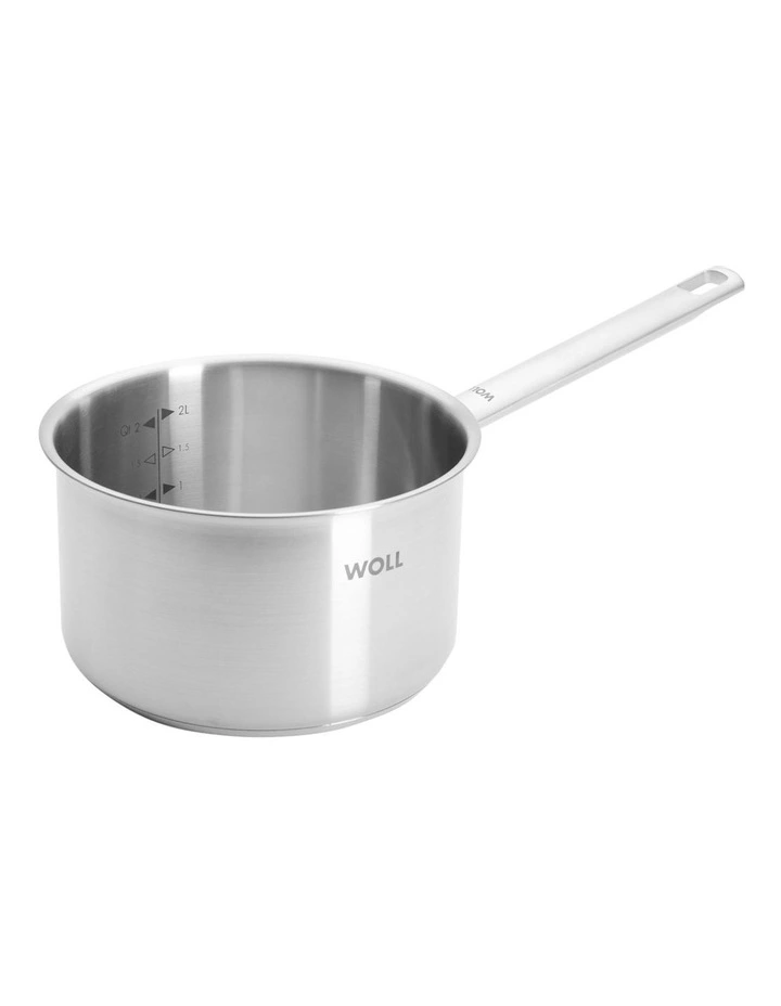 Saucepan with Lid Gift Boxed 18cm/2.6L in Stainless Steel image 2