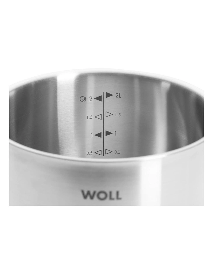 Saucepan with Lid Gift Boxed 18cm/2.6L in Stainless Steel image 3