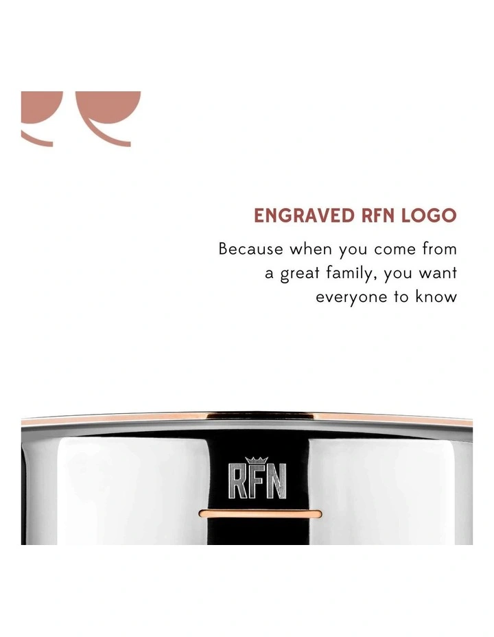 Con Cuore Stainless Steel Induction Covered Saucepan 16cm/1.4L in Silver image 4