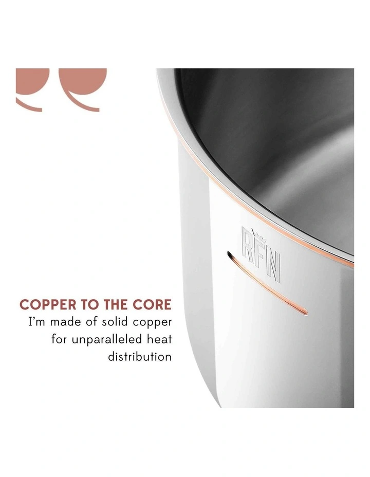 Con Cuore Stainless Steel Induction Covered Saucepan 16cm/1.4L in Silver image 6