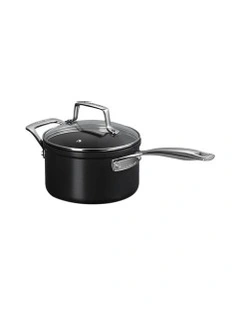 Non-Stick Ceramic Saucepan With Lid Lid 16cm in Black